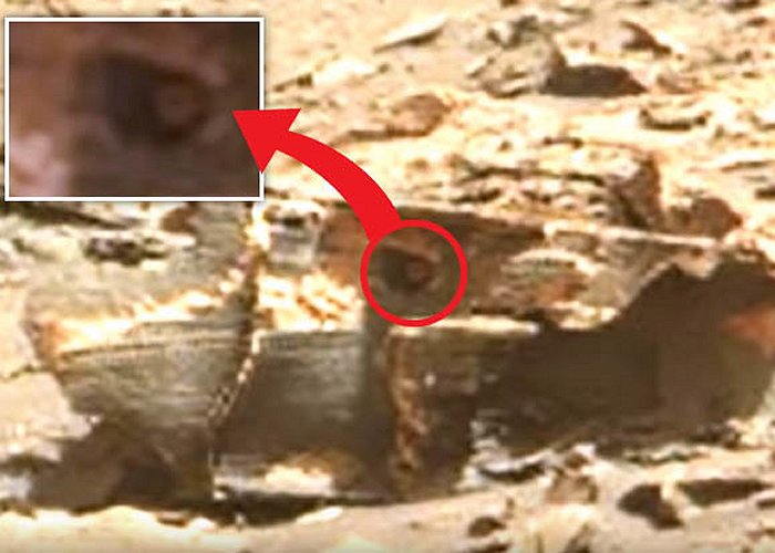 NASA Mars Curiosity Rover 'beams back picture of ALIEN' days after mystery glitch